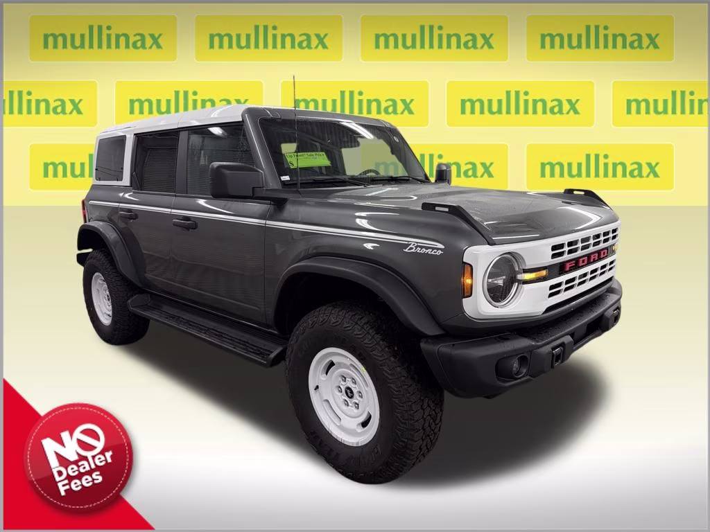 2026 CARBONIZED GRAY Ford Bronco Heritage Edition 4X4 SUV
