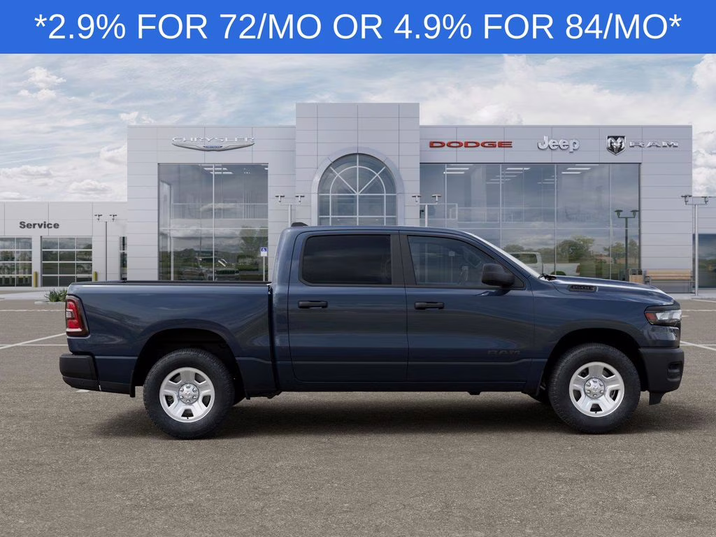 2026 Forged Blue Metallic Ram 1500 Tradesman 4X4 Truck