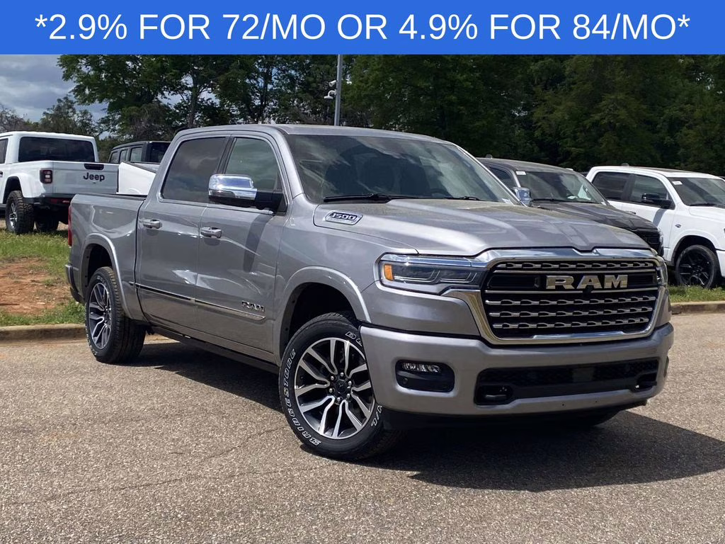 2026 Billet Silver Metallic Clearcoat Ram 1500 Limited 4X4 Truck