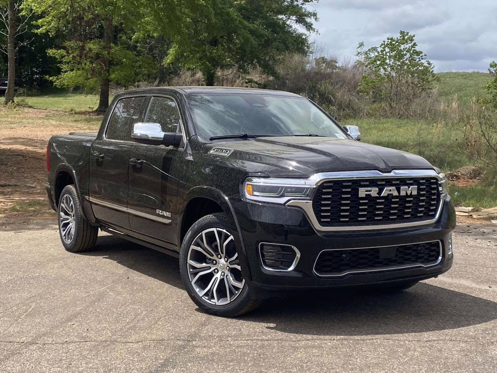 2026 Diamond Black Crystal Pearlcoat Ram 1500 Tungsten 4X4 Truck