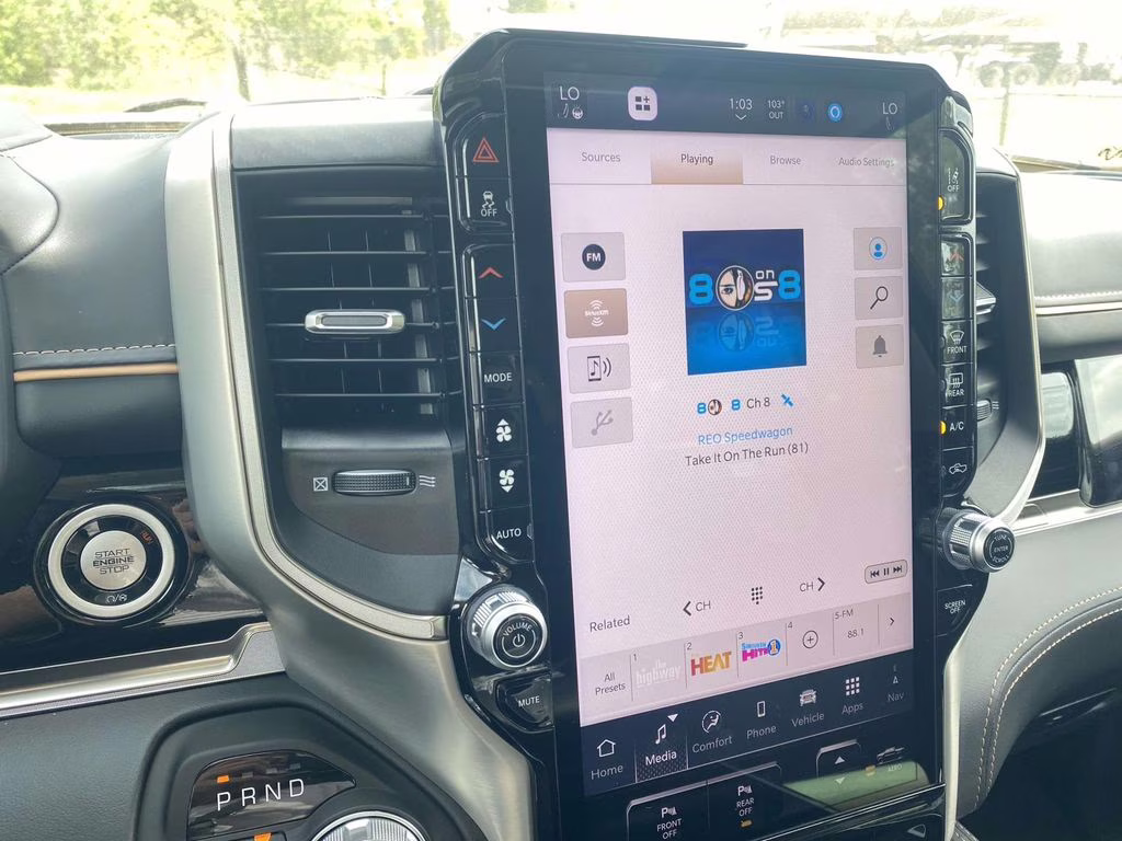 2026 Diamond Black Crystal Pearlcoat Ram 1500 Tungsten 4X4 Truck