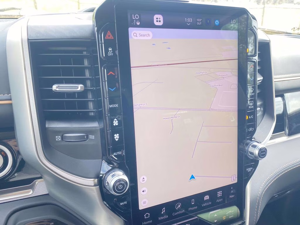 2026 Diamond Black Crystal Pearlcoat Ram 1500 Tungsten 4X4 Truck