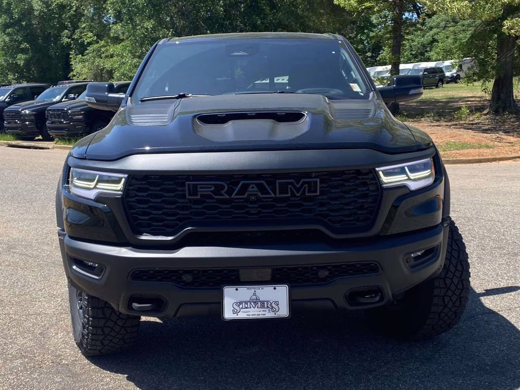 2026 Diamond Black Crystal Pearlcoat Ram 1500 RHO 4X4 Truck