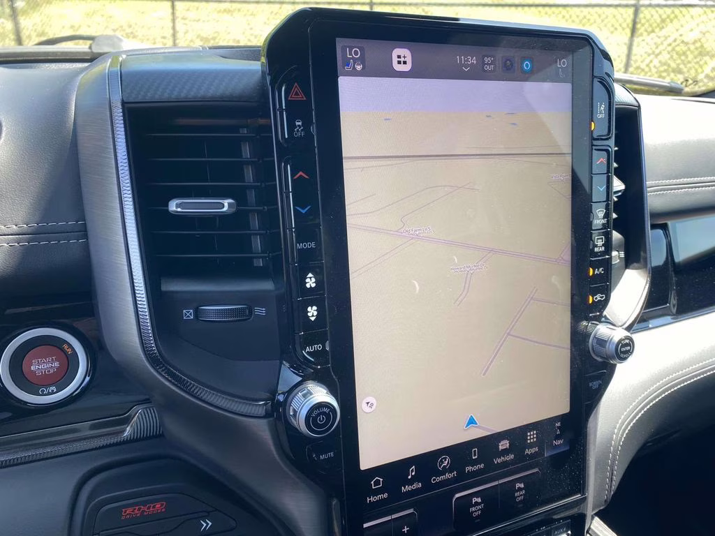 2026 Diamond Black Crystal Pearlcoat Ram 1500 RHO 4X4 Truck