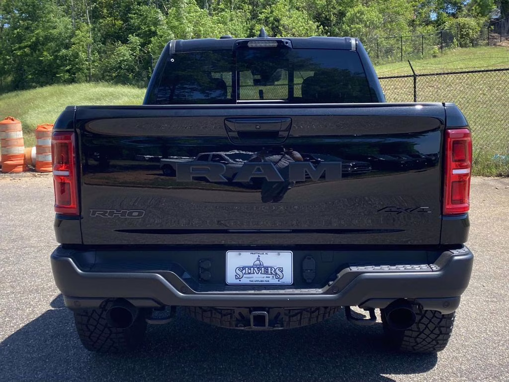2026 Diamond Black Crystal Pearlcoat Ram 1500 RHO 4X4 Truck