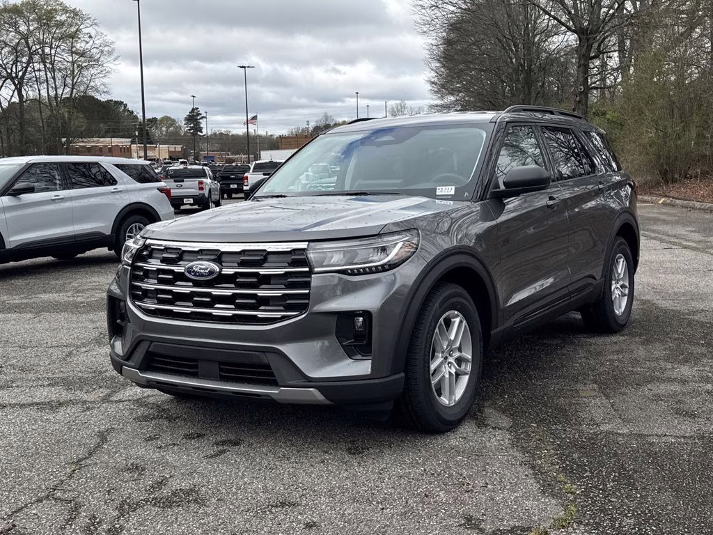 2026 Gray Metallic Ford Explorer Active RWD SUV
