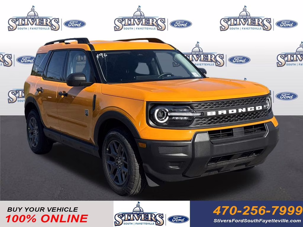 2026 Orange Ford Bronco Sport Big Bend 4X4 SUV