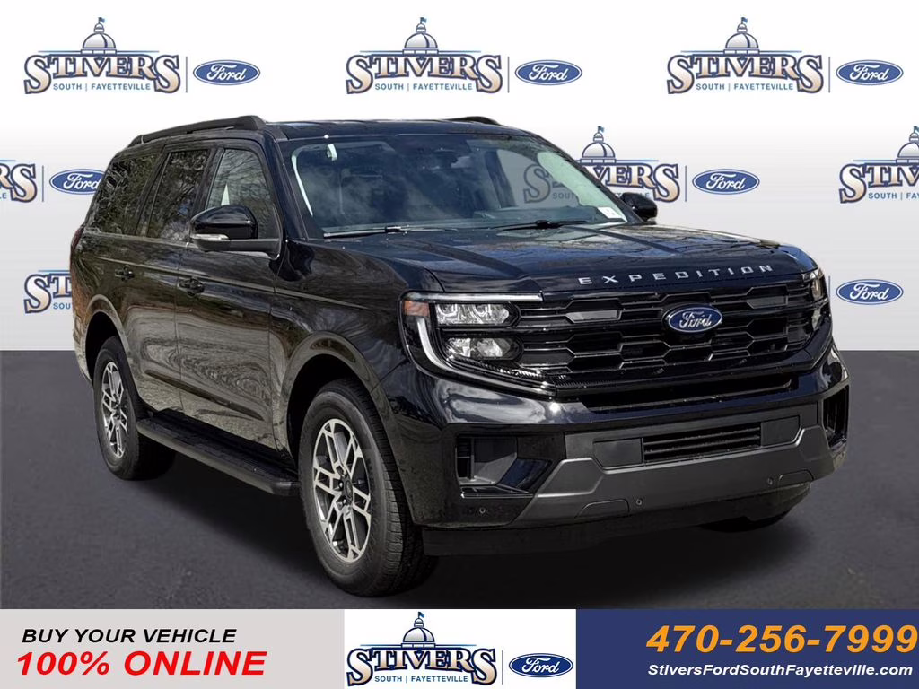 2026 Black Metallic Ford Expedition Active RWD SUV