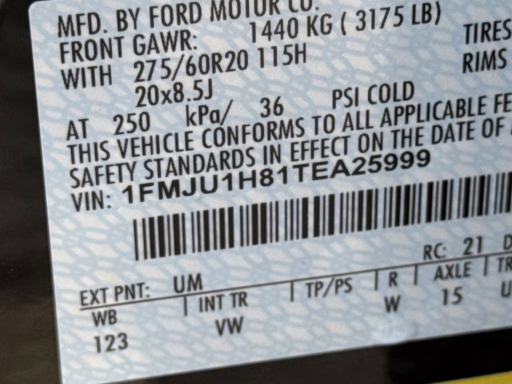 2026 Black Metallic Ford Expedition Active RWD SUV