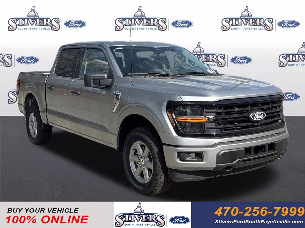 2026 Silver Metallic Ford F-150 XLT 4X4 Truck