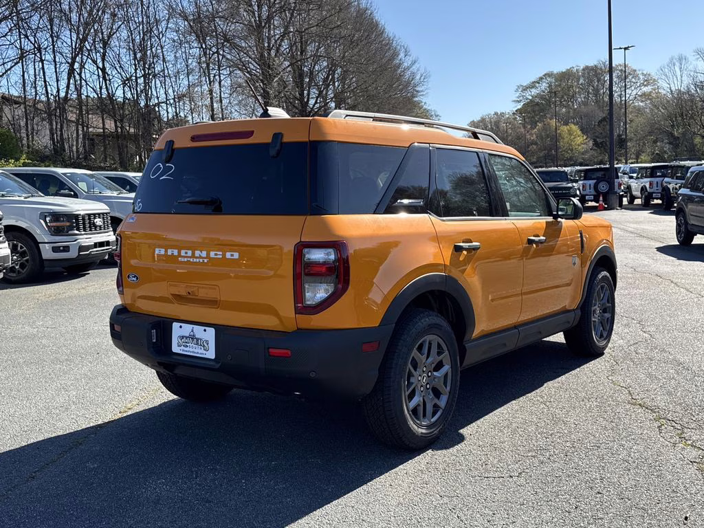 2026 Orange Ford Bronco Sport Big Bend 4X4 SUV