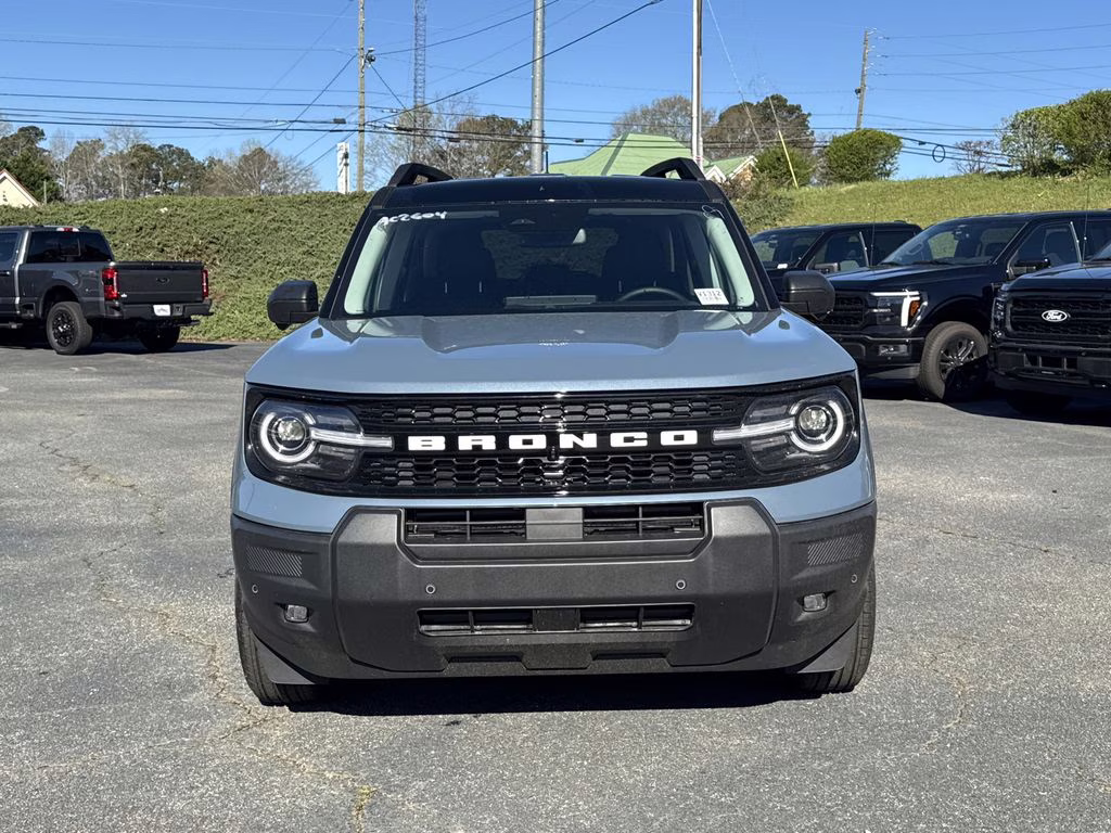 2026 Azure Gray Metallic Ford Bronco Sport Outer Banks 4X4 SUV