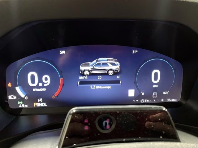 2026 Carbonized Gray Metallic Ford Explorer Platinum 4X4 SUV