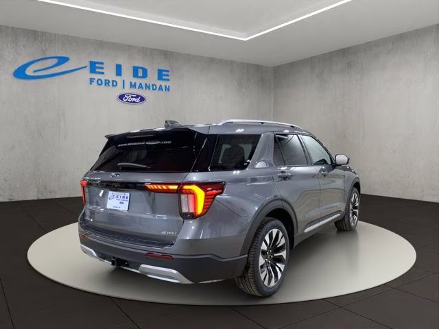 2026 Carbonized Gray Metallic Ford Explorer Platinum 4X4 SUV