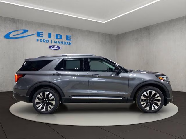 2026 Carbonized Gray Metallic Ford Explorer Platinum 4X4 SUV