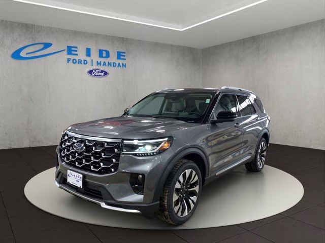 2026 Carbonized Gray Metallic Ford Explorer Platinum 4X4 SUV