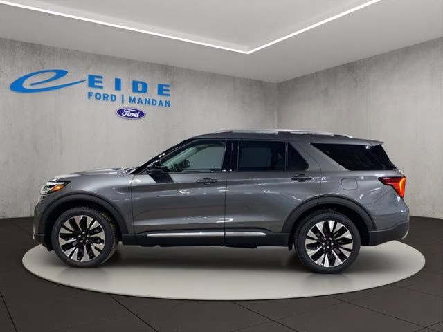 2026 Carbonized Gray Metallic Ford Explorer Platinum 4X4 SUV