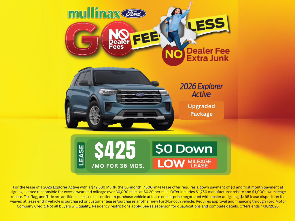 2026 Space White Metallic Ford Explorer Active RWD SUV