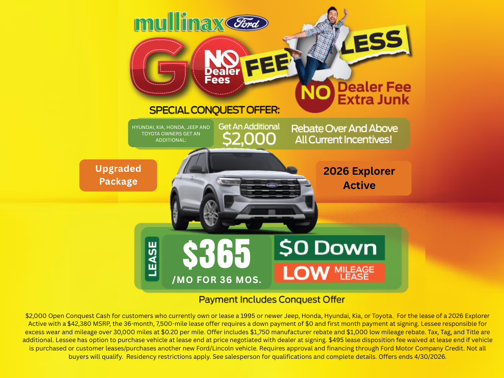 2026 Space White Metallic Ford Explorer Active RWD SUV