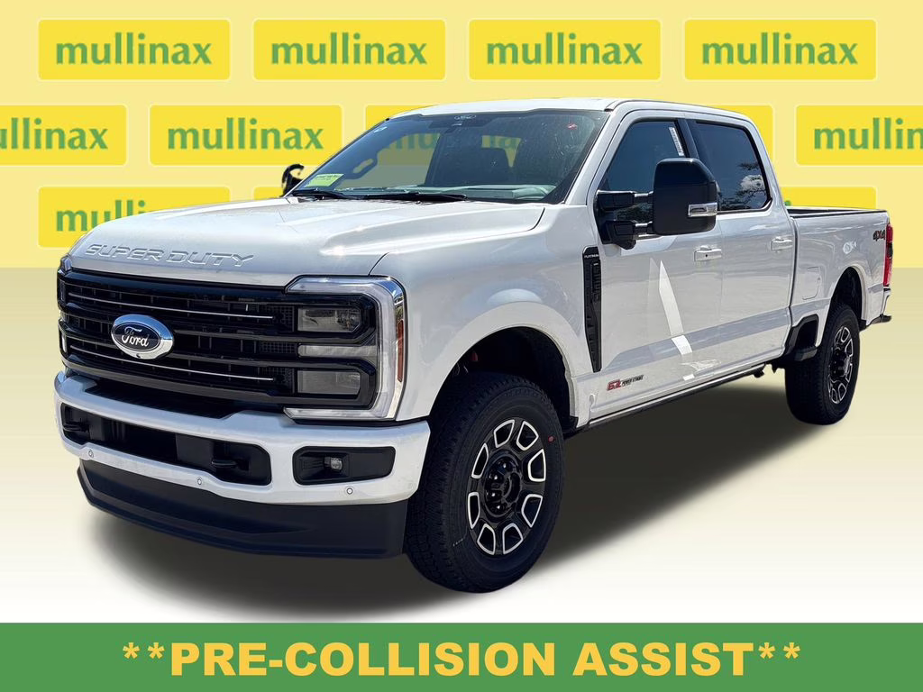2026 Star White Metallic Tri-Coat Ford Super Duty F-350 SRW Platinum 4X4 Truck