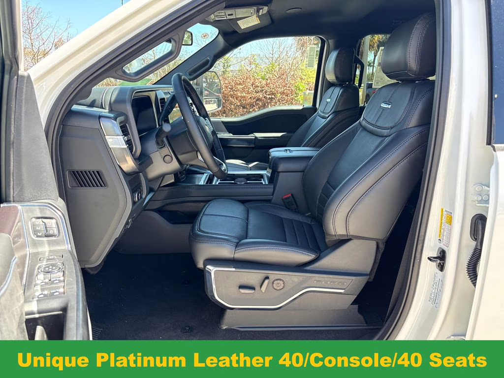 2026 Star White Metallic Tri-Coat Ford Super Duty F-350 SRW Platinum 4X4 Truck