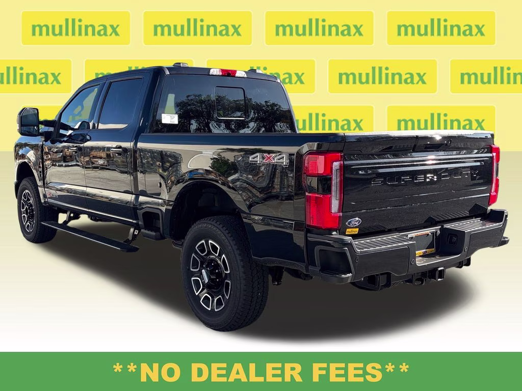 2026 Agate Black Metallic Ford Super Duty F-350 SRW Platinum 4X4 Truck