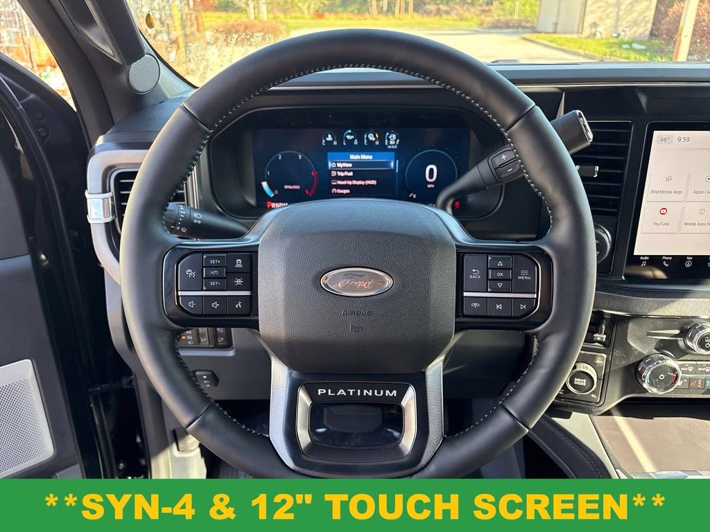 2026 Agate Black Metallic Ford Super Duty F-350 SRW Platinum 4X4 Truck