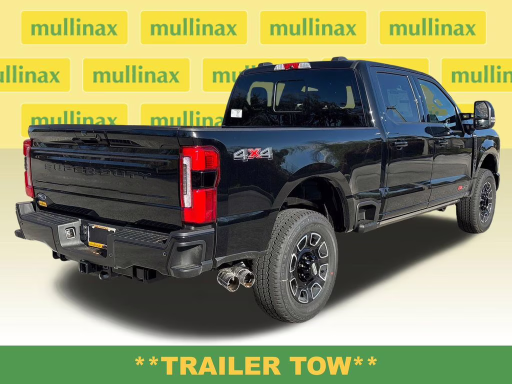 2026 Agate Black Metallic Ford Super Duty F-350 SRW Platinum 4X4 Truck