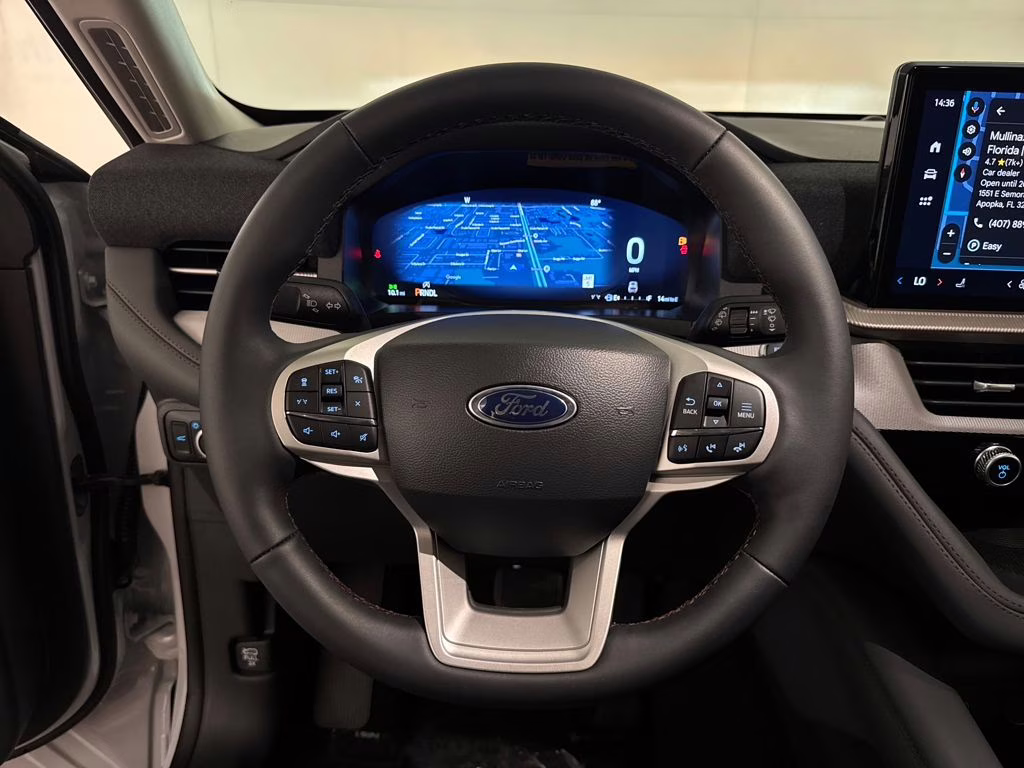 2026 Space White Metallic Ford Explorer Active RWD SUV