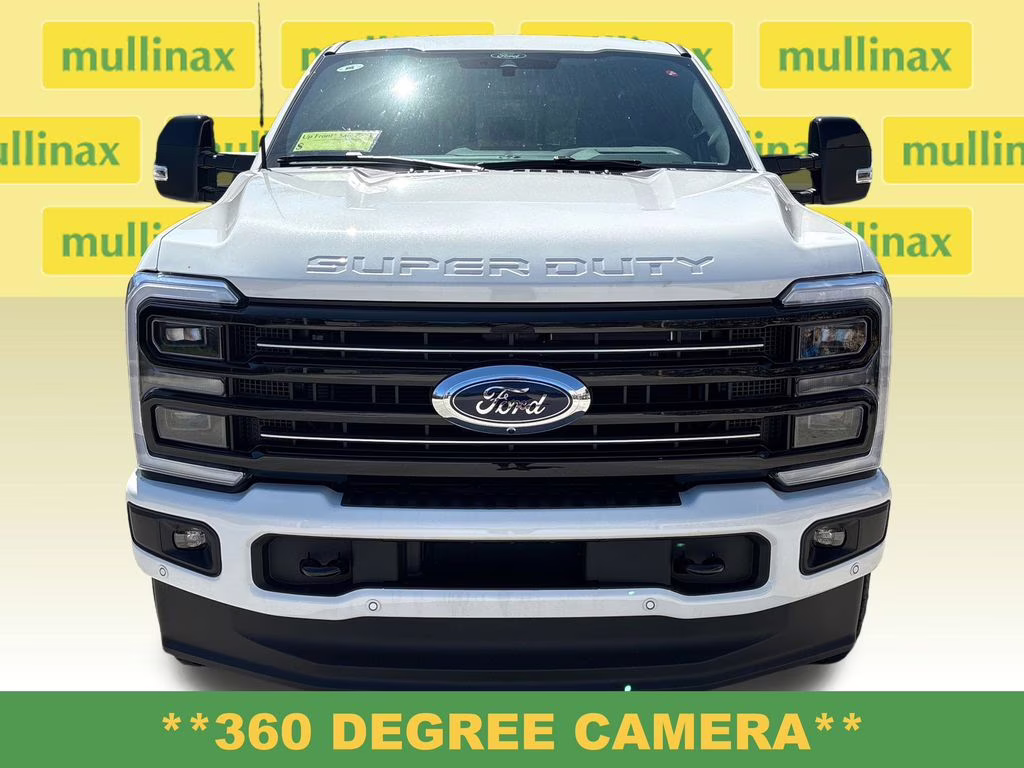 2026 Star White Metallic Tri-Coat Ford Super Duty F-350 SRW Platinum 4X4 Truck