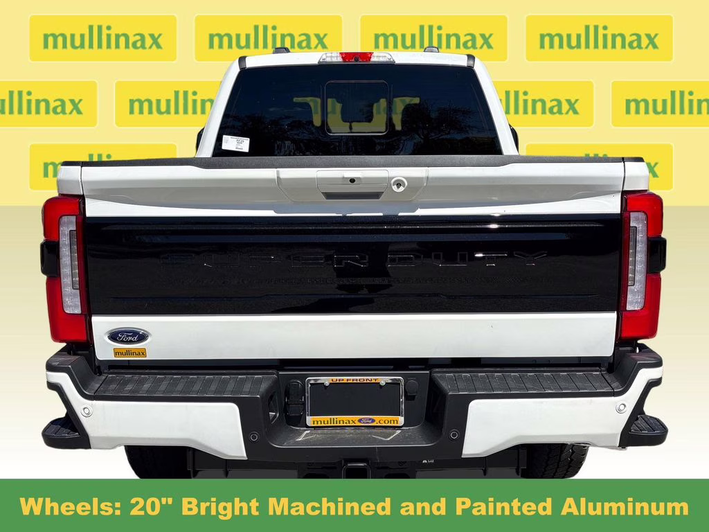 2026 Star White Metallic Tri-Coat Ford Super Duty F-350 SRW Platinum 4X4 Truck