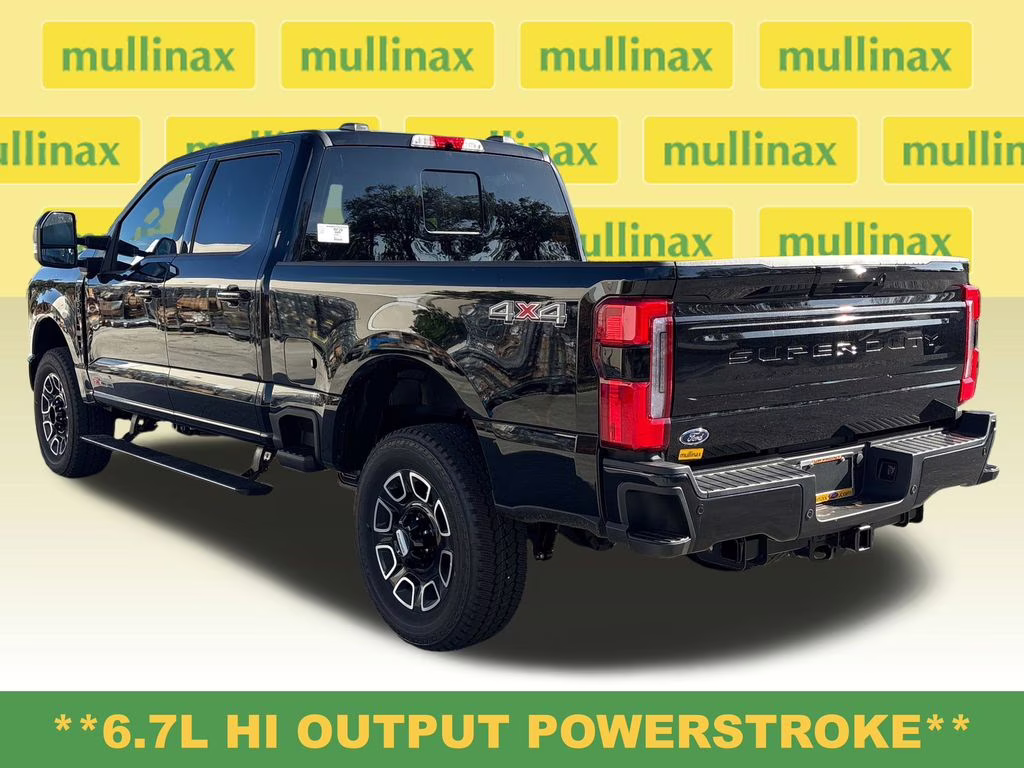 2026 Agate Black Metallic Ford Super Duty F-350 SRW Platinum 4X4 Truck