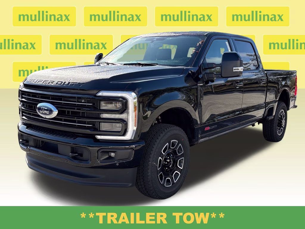 2026 Agate Black Metallic Ford Super Duty F-350 SRW Platinum 4X4 Truck