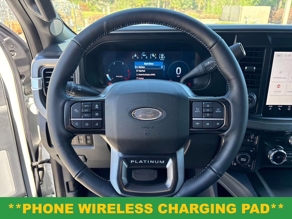 2026 Star White Metallic Tri-Coat Ford Super Duty F-350 SRW Platinum 4X4 Truck