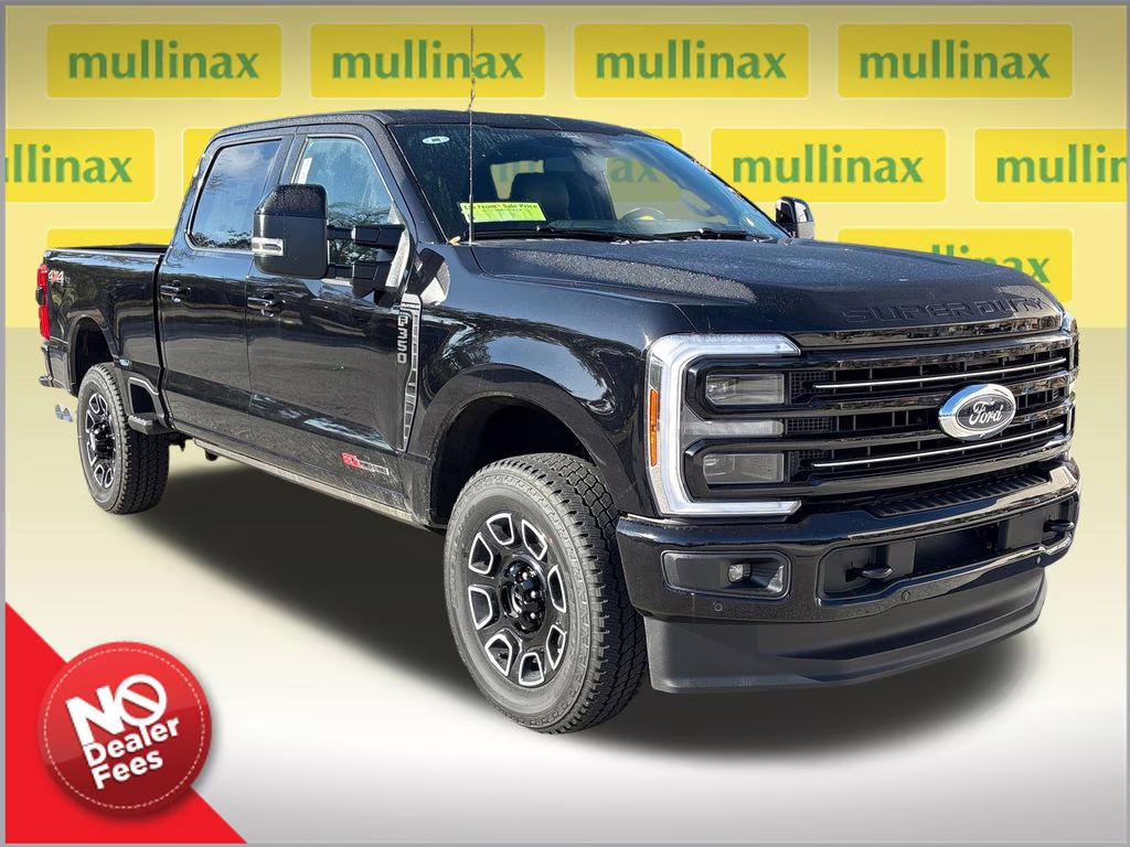 2026 Agate Black Metallic Ford Super Duty F-350 SRW Platinum 4X4 Truck