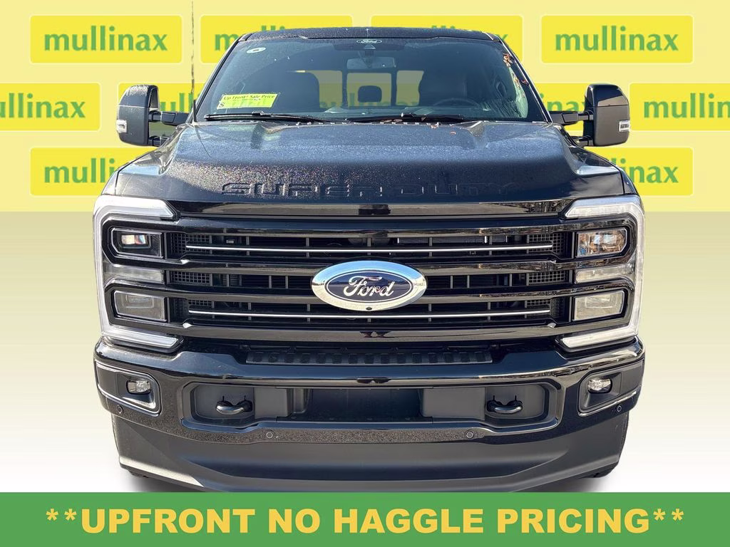 2026 Agate Black Metallic Ford Super Duty F-350 SRW Platinum 4X4 Truck