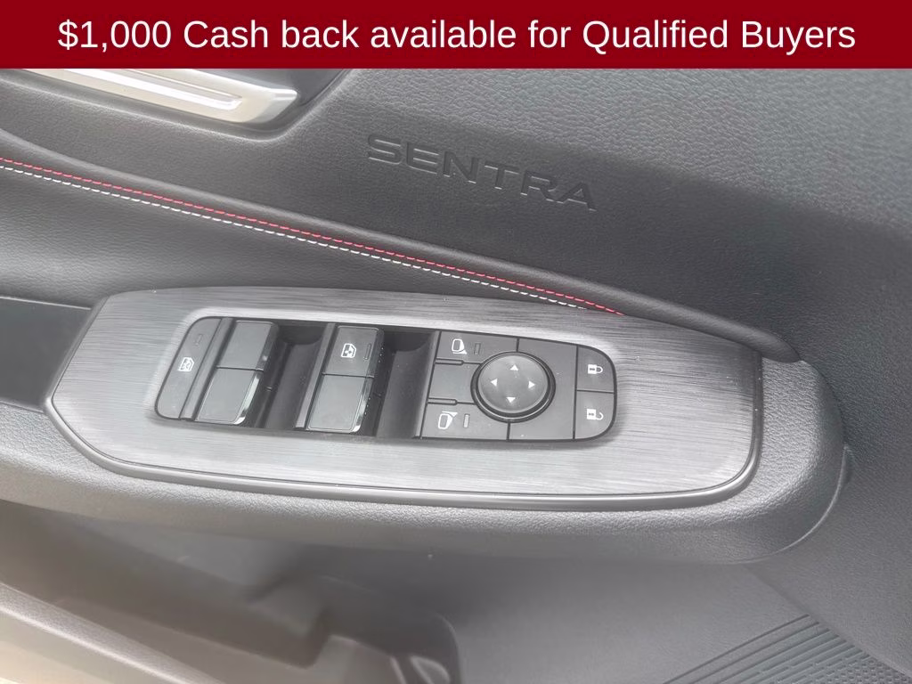 2026 Aspen White/Super Black Nissan Sentra SR FWD Sedan