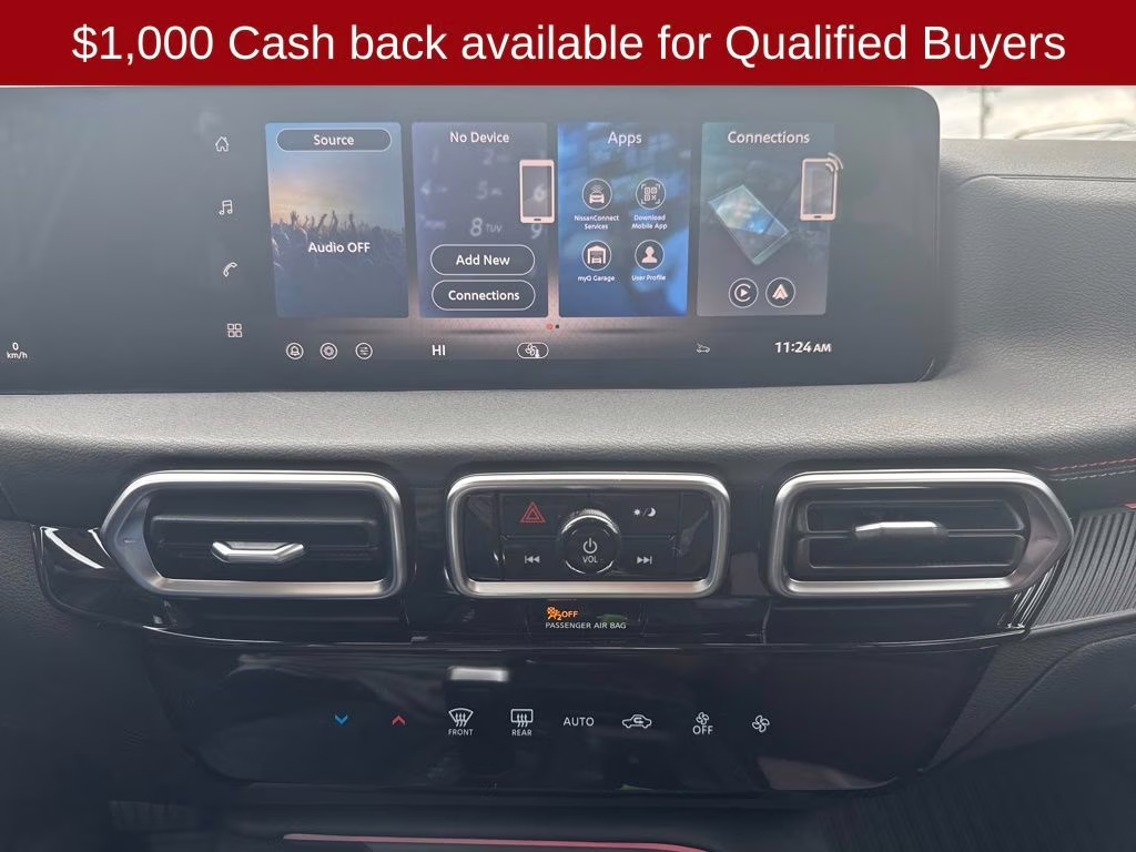 2026 Aspen White/Super Black Nissan Sentra SR FWD Sedan