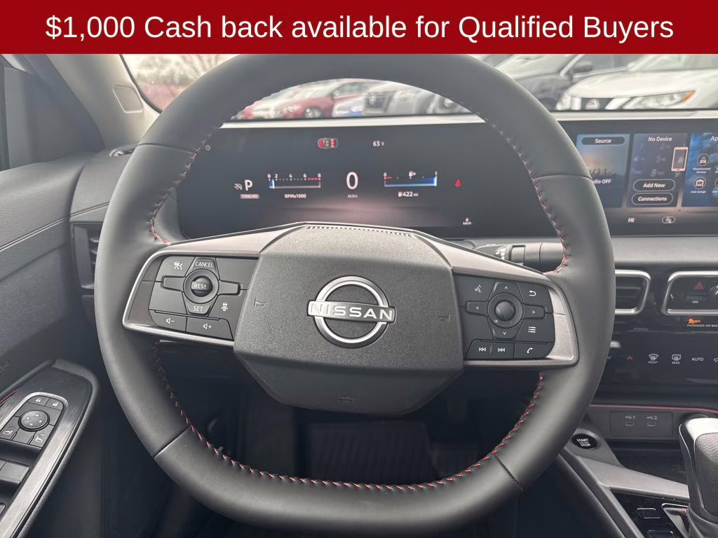 2026 Aspen White/Super Black Nissan Sentra SR FWD Sedan