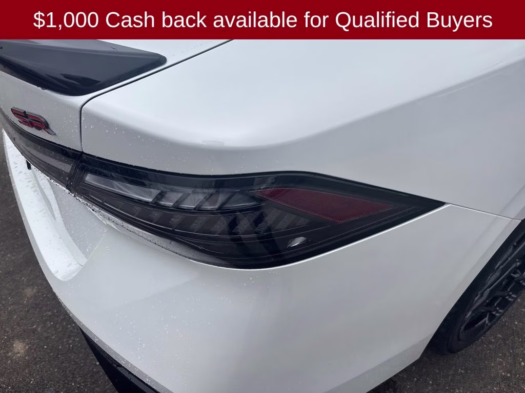 2026 Aspen White/Super Black Nissan Sentra SR FWD Sedan