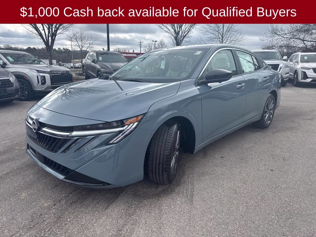 2026 Atlantic Gray Metallic Nissan Sentra SL FWD Sedan