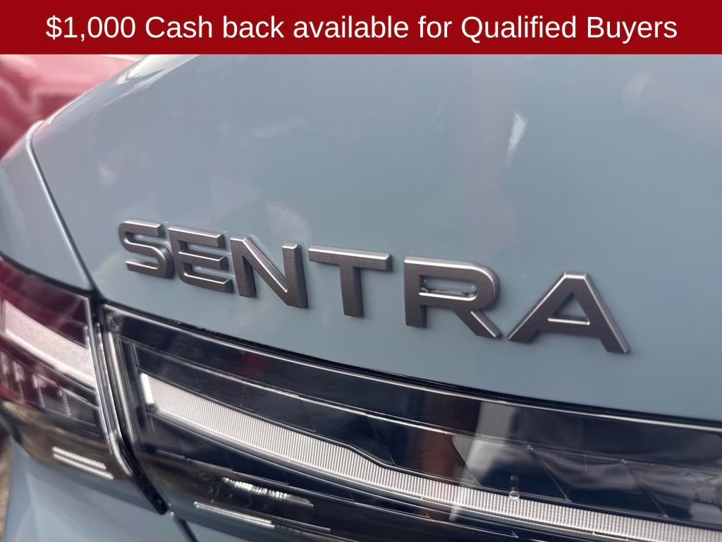 2026 Atlantic Gray Metallic Nissan Sentra SL FWD Sedan