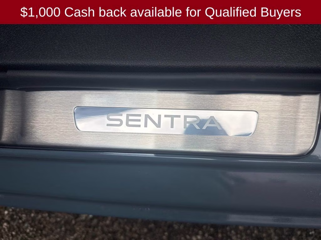 2026 Atlantic Gray Metallic Nissan Sentra SL FWD Sedan