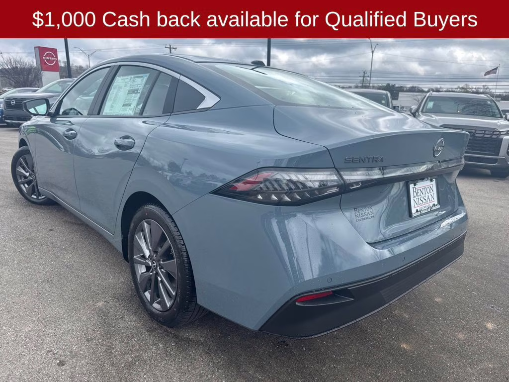 2026 Atlantic Gray Metallic Nissan Sentra SL FWD Sedan