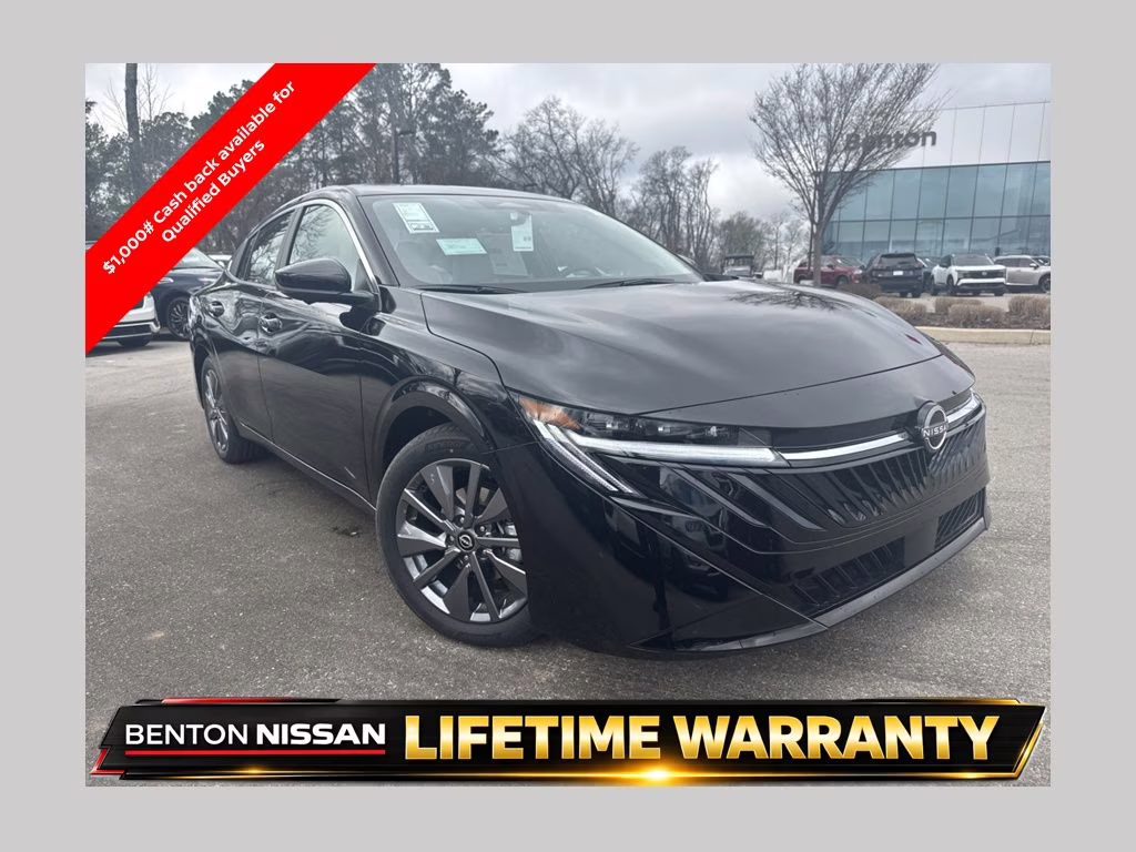 2026 Super Black Nissan Sentra SL FWD Sedan
