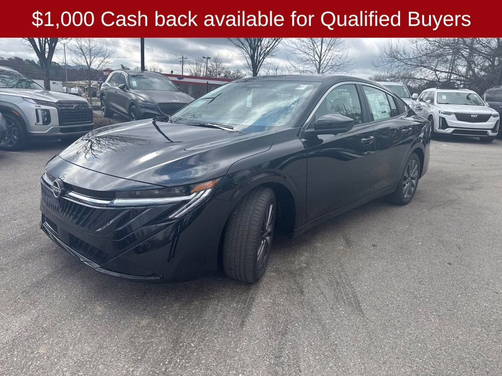 2026 Super Black Nissan Sentra SL FWD Sedan