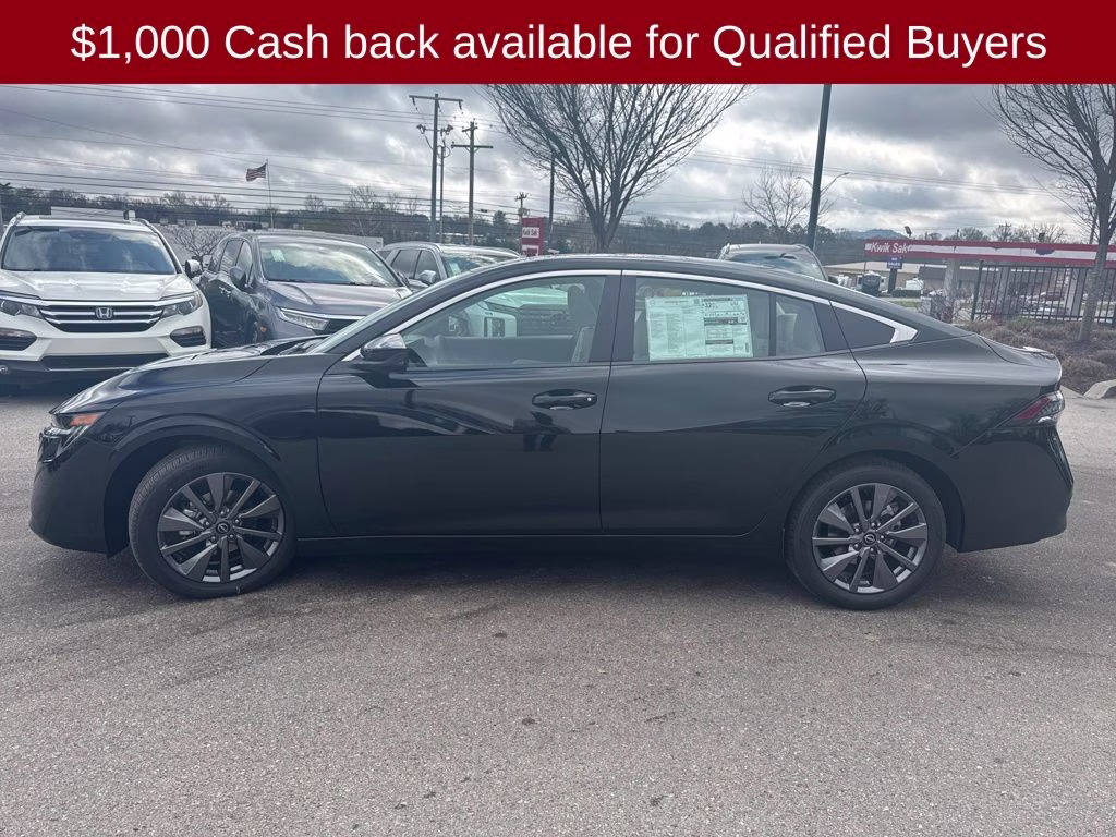 2026 Super Black Nissan Sentra SL FWD Sedan