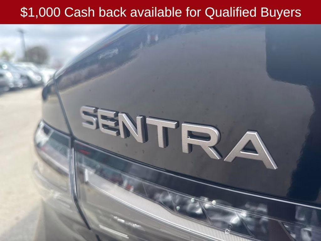 2026 Super Black Nissan Sentra SL FWD Sedan