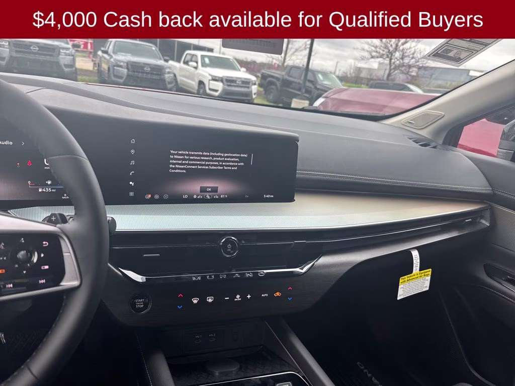 2026 Scarlet Ember Tintcoat Nissan Murano SL AWD SUV