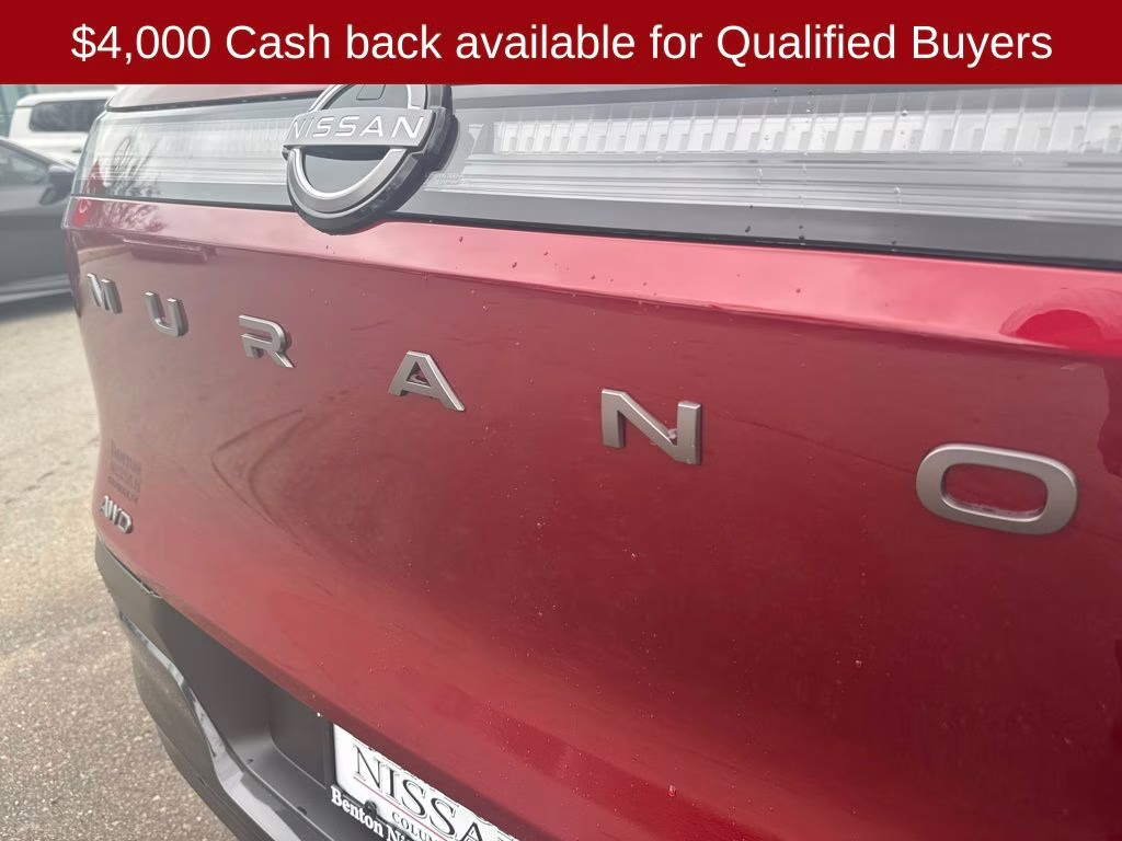 2026 Scarlet Ember Tintcoat Nissan Murano SL AWD SUV